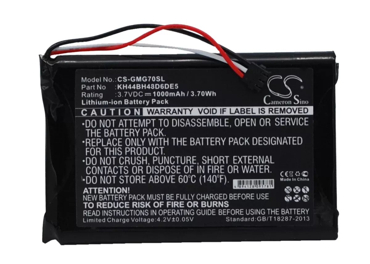 Garmin Approach G7 GPS Replacement Battery