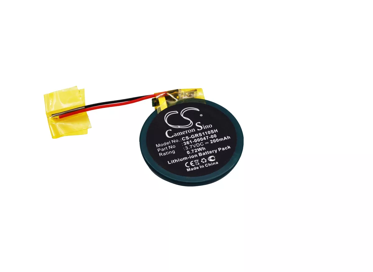Garmin Forerunner S1 Forerunner S1W Forerunner 110 Forerunner 210 Forerunner 210W Approach S1 Approach S3 Approach S4 Smart Watch Replacement Battery