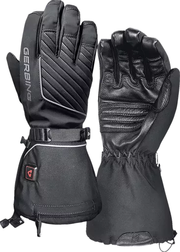 Gerbing 7V Atlas Ultra-Flex Battery Heated Black Gloves