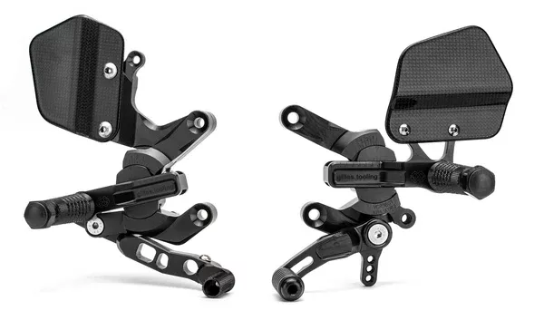 Gilles Tooling Footrest System VCR38GT Black