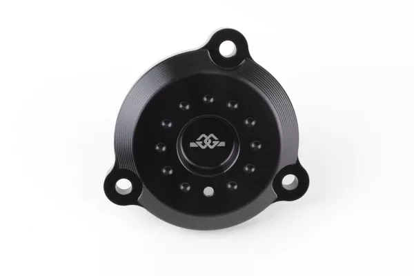 Gilles Tooling Front Belt Pulley Cover Black