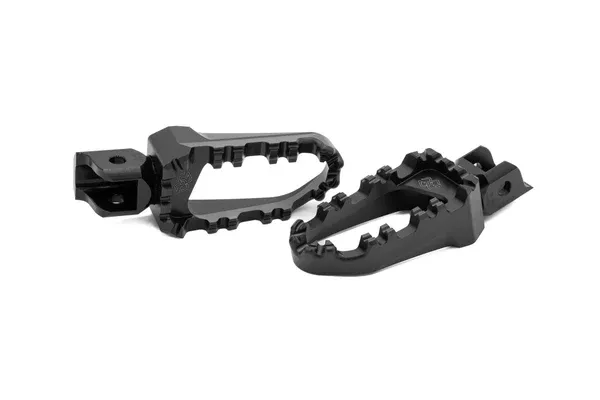 Gilles Tooling Pro-X Enduro Replacement Footrests, Rider, Black