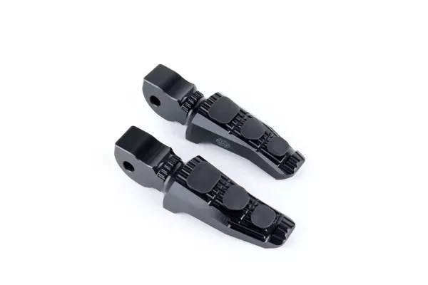 Gilles Tooling Replacement Footrests Touring, Pillion, Black