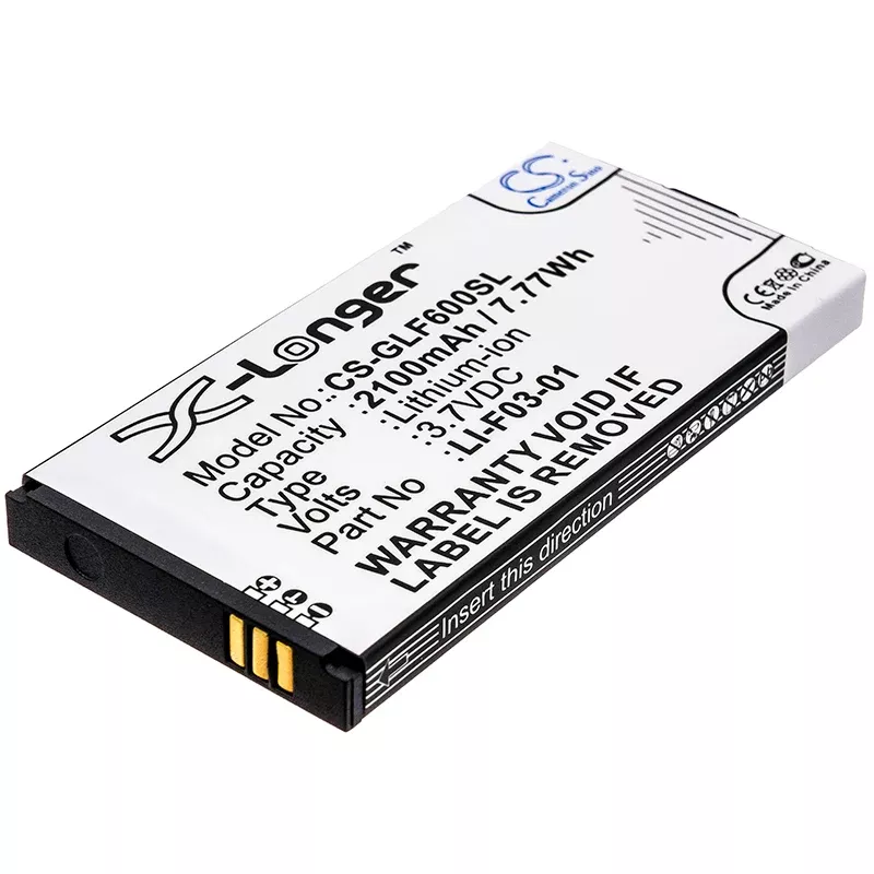 Golf Buddy PT4 Platinum 4 DSC-GB600 GB3-PT4 GPS Replacement Battery