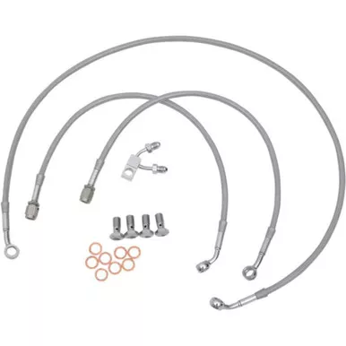 Goodridge HD9241-A DOT Dual Disc Front Brake Line Kit