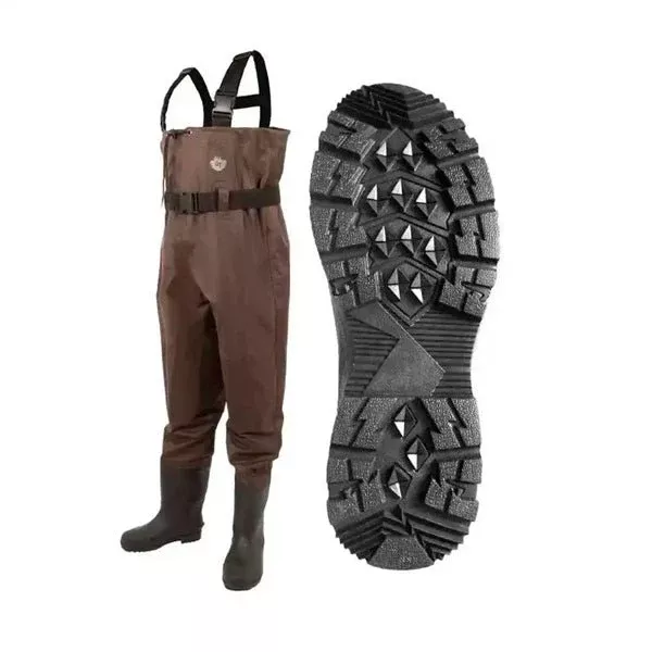 Green Trail Streamfeather Chest Wader Traction Sole
