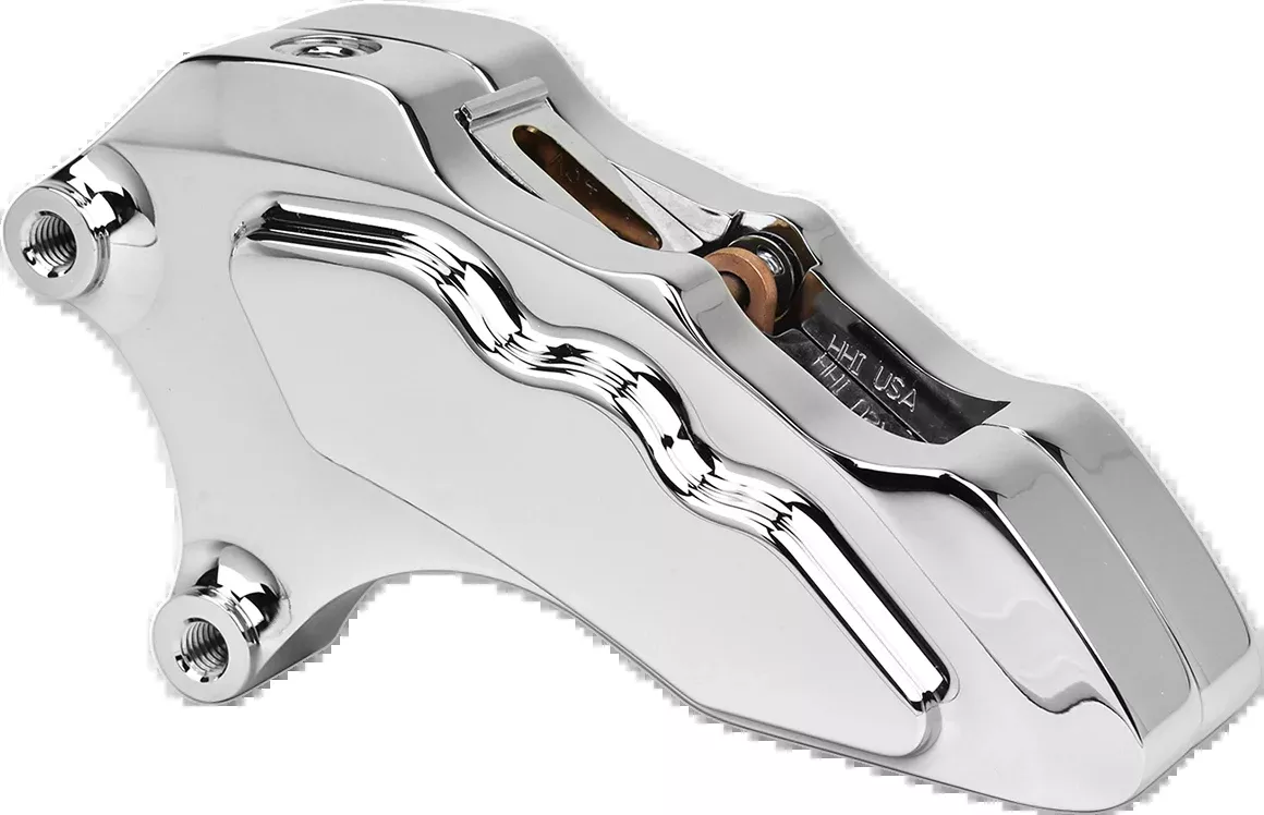 Hawg Halters Inc 6-Piston Caliper – Front – Chrome – 13″-LHSCC6013