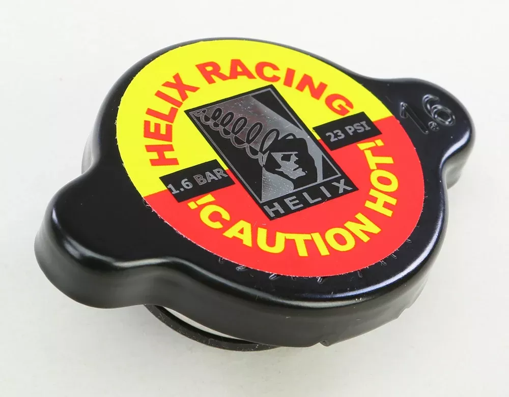 Helix Radiator CAP Black 23 PSI - 212-1601