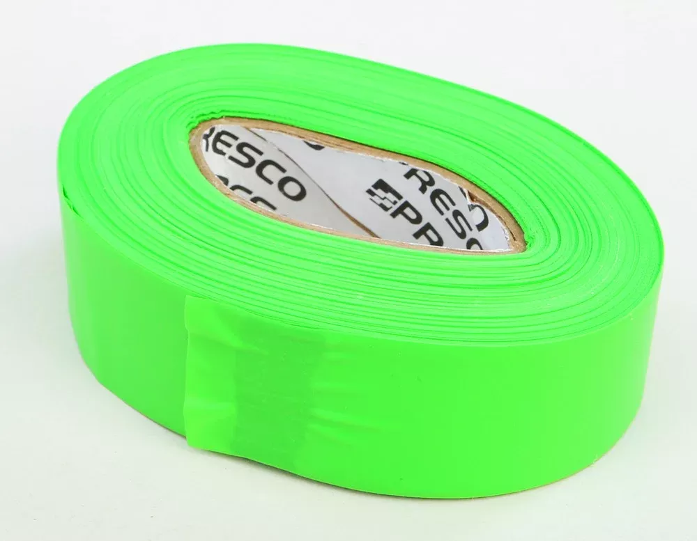 Helix Trail Marking Tape .75"X100' (FLO Green) - 940-3164