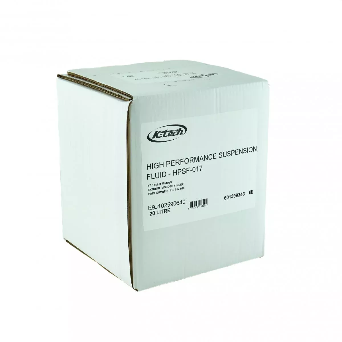 HIGH PERFORMANCE FORK OIL 5wt, K-TECH 110-017-020, HPSF-017, 20 LITRE