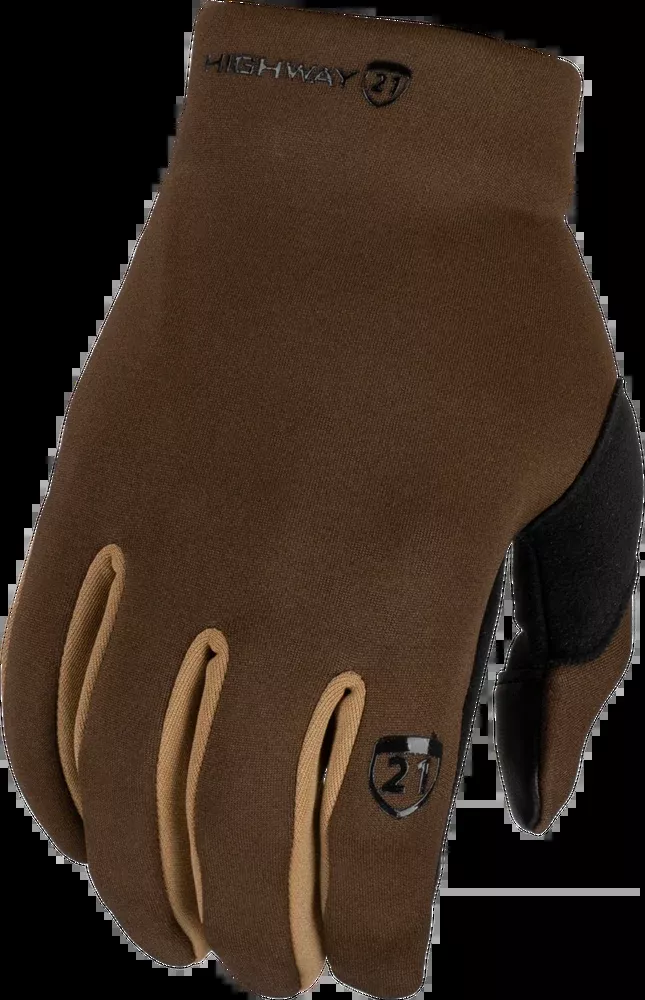 Highway 21 Muggsy Gloves Brown MD