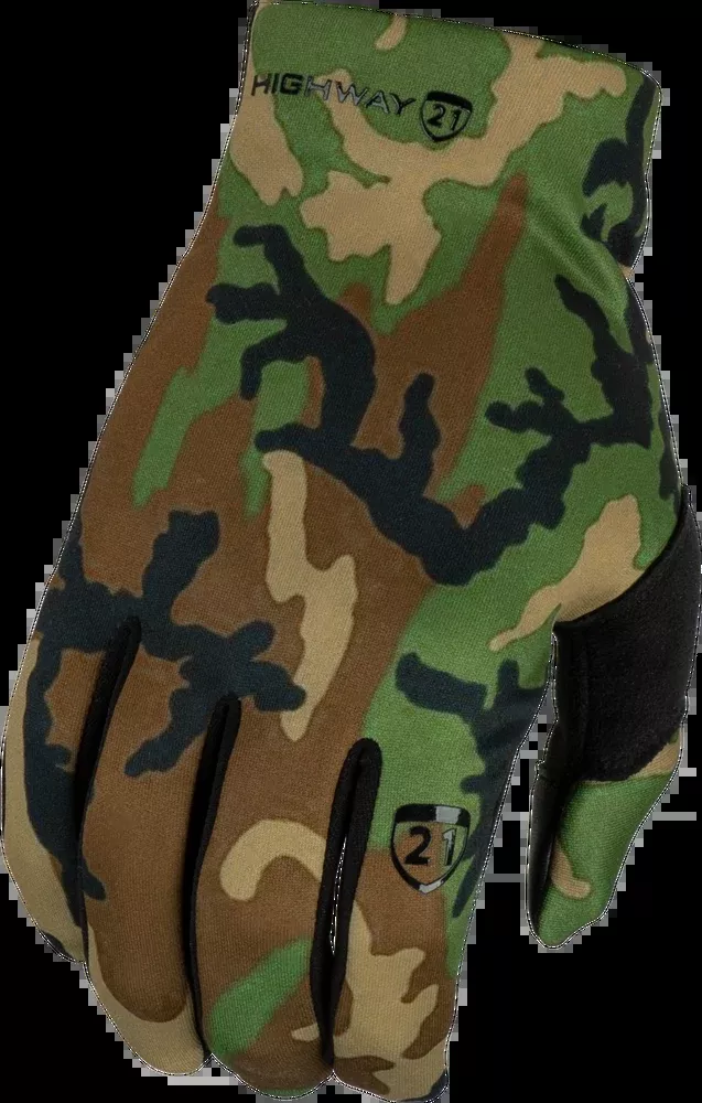 Highway 21 Muggsy Gloves Camo 3X
