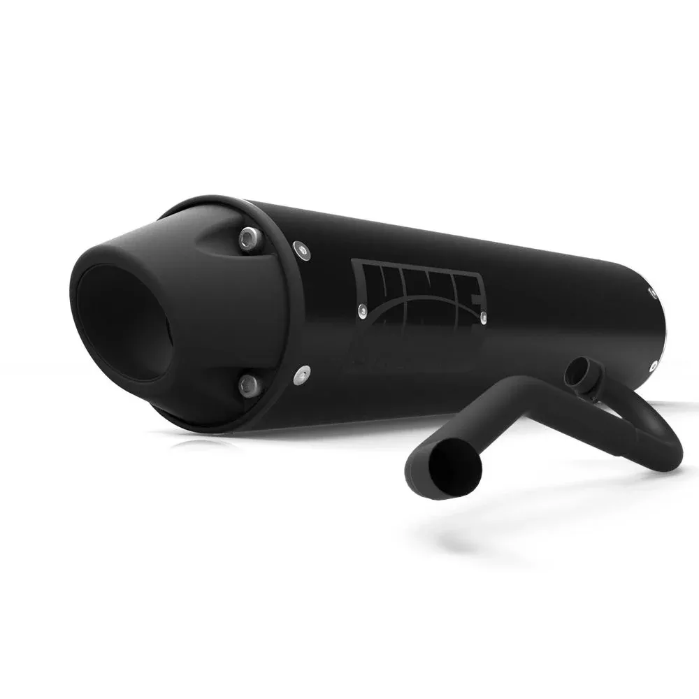 HMF Muffler Can-Am Maverick Turbo 15-17 Black Performance Big Core Full System Exhaust