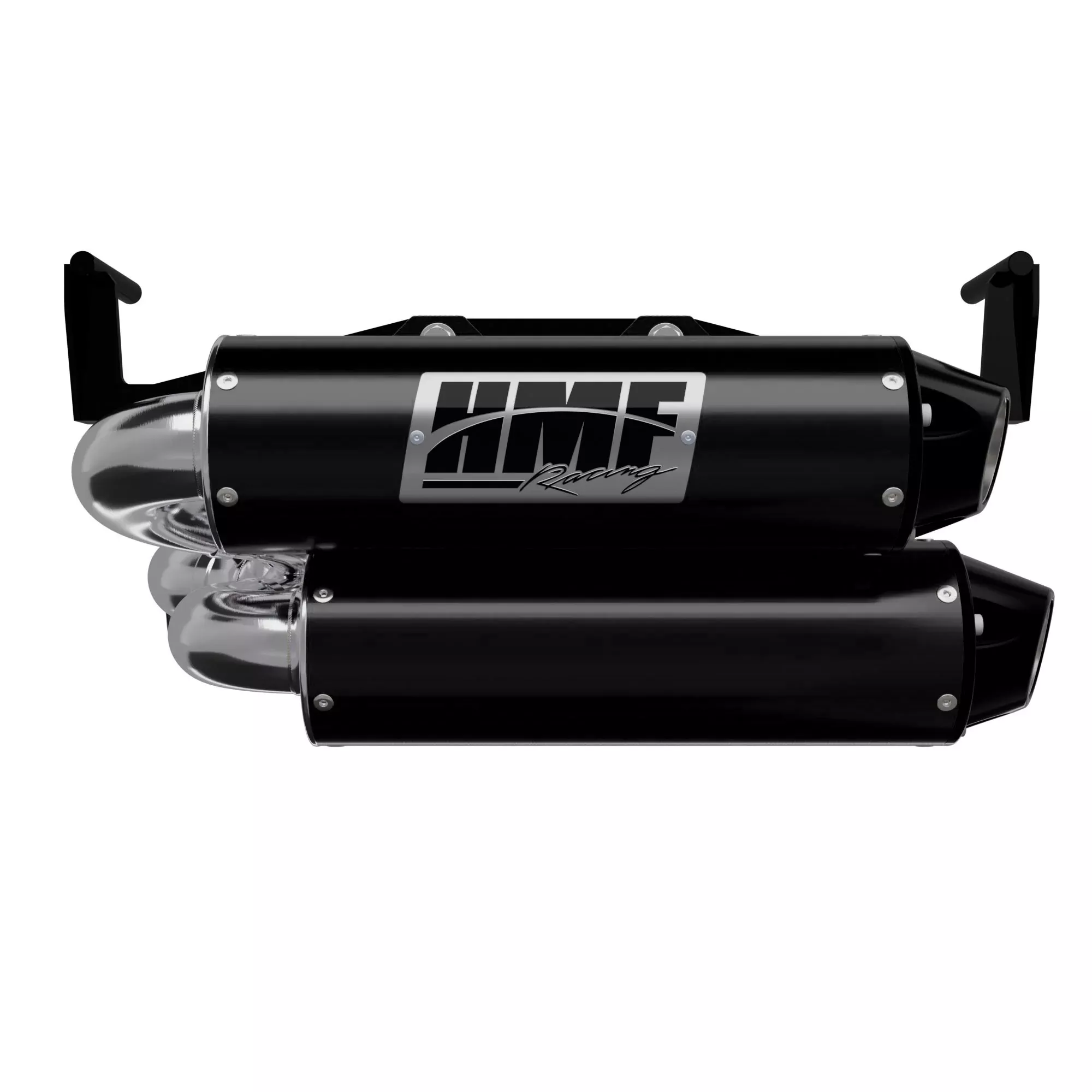 HMF Muffler Dual Full System Performance Exhaust Black Euro Black End Cap For Can-Am Outlander 1000/850 2025-2026 14656636183