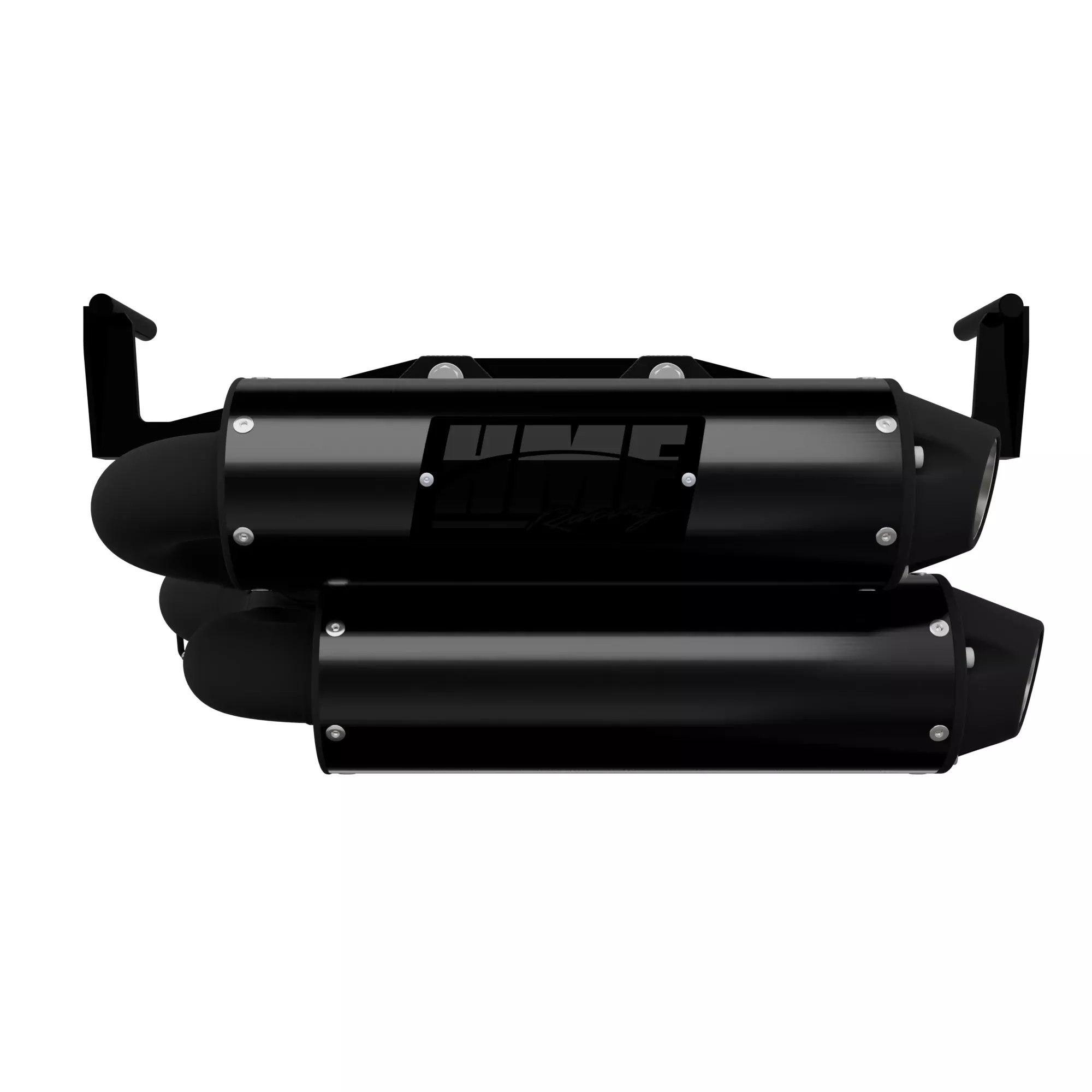 HMF Muffler Dual Full System Performance Exhaust Black Euro Blackout End Cap For Can-Am Outlander 1000/850 2025-2026 14656636192