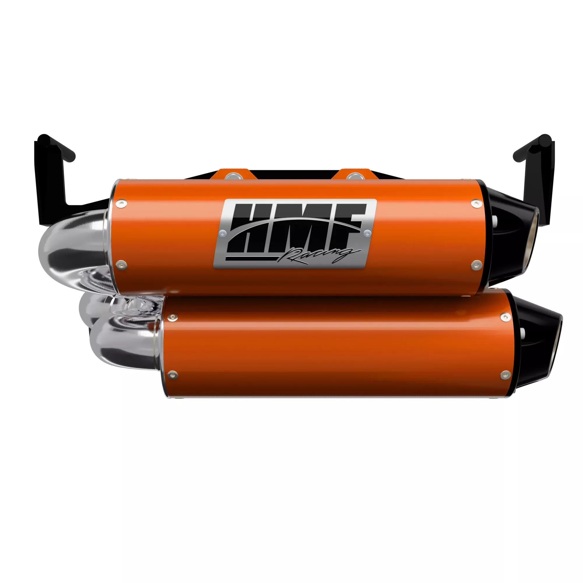 HMF Muffler Dual Full System Performance Exhaust Orange Crush Euro Black End Cap For Can-Am Outlander 1000/850 2025-2026 14656639483