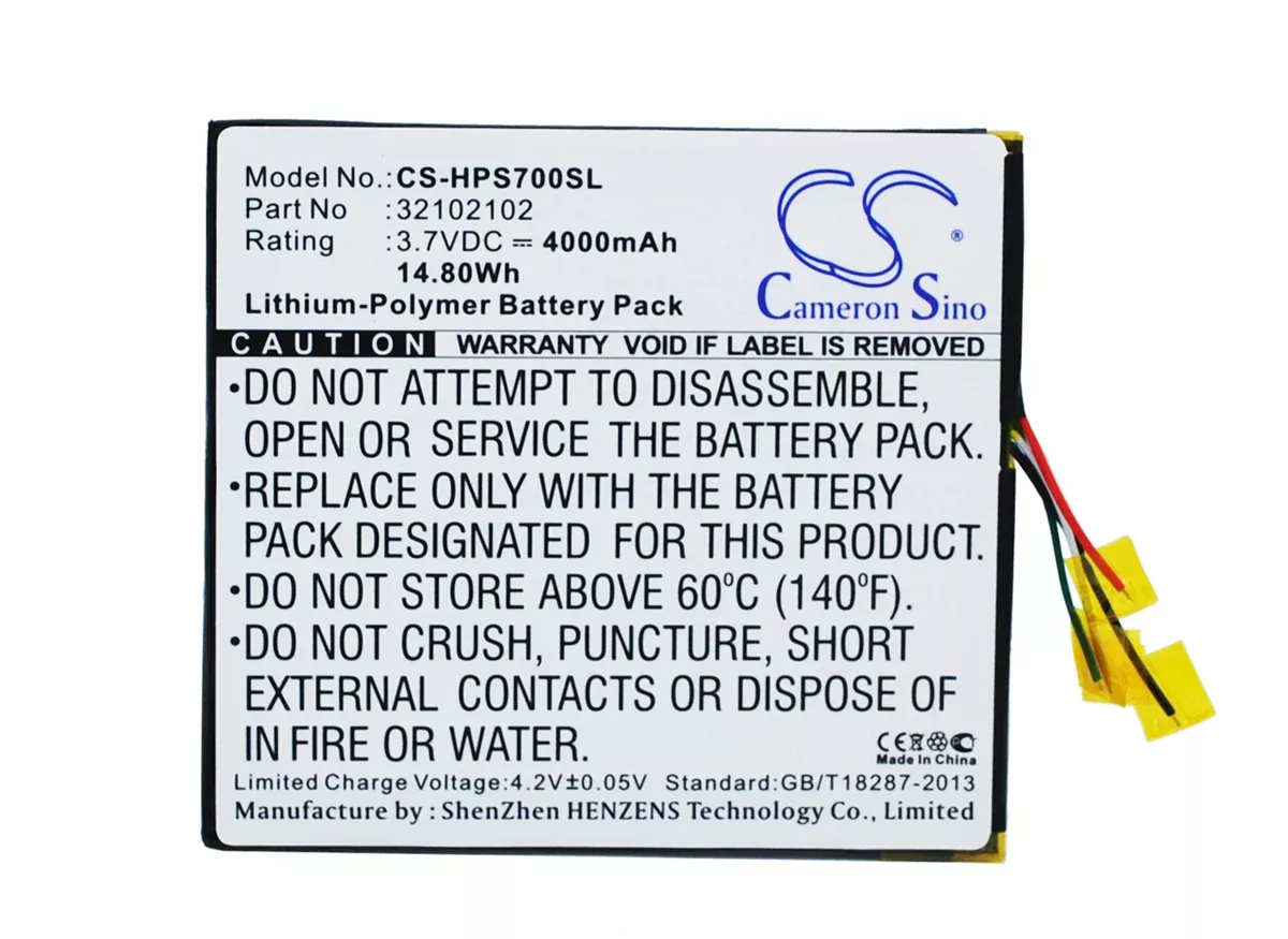 HP Slate 7 Extreme Tablet Replacement Battery
