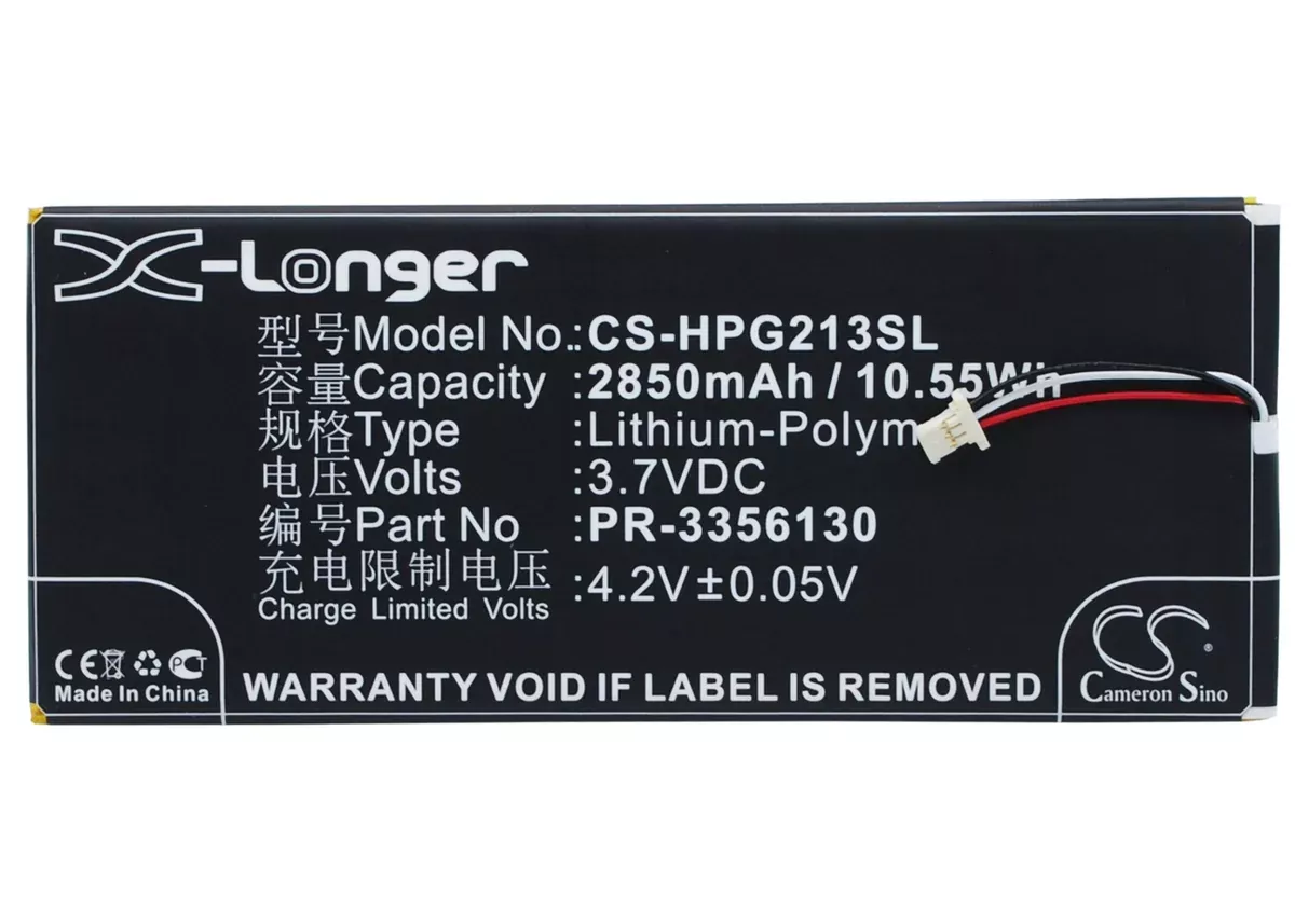 HP Slate 7 G2 1311 Slate 7 G2 1315 Tablet Replacement Battery