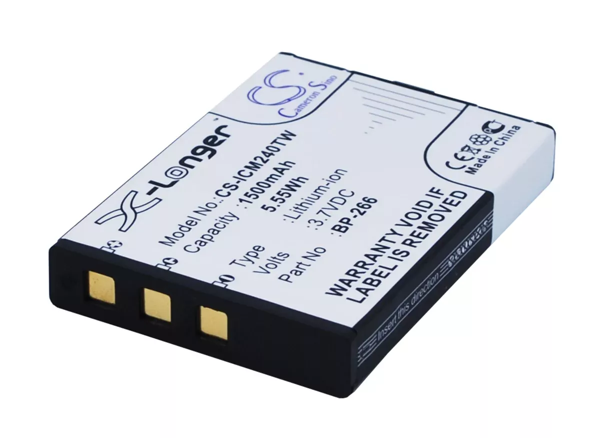 Icom IC-M24 IC-M23 Two Way Radio Replacement Battery