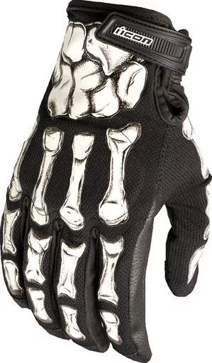 Icon Hooligan Crestfallen Black Gloves