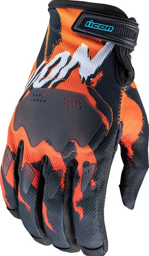 Icon Hooligan Rad Dawn Orange Gloves