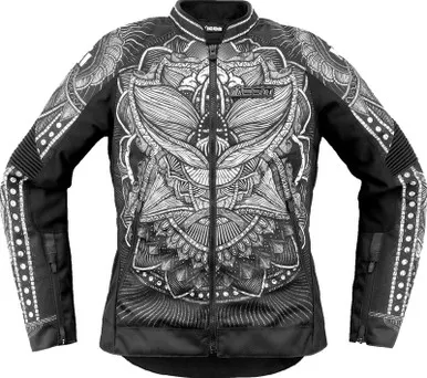 Icon Overlord 3 Noble CE Black Womens Jacket