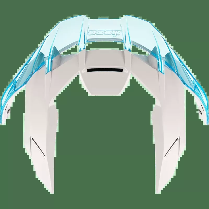 Icon Spoiler Ultraflite White/Dayglo