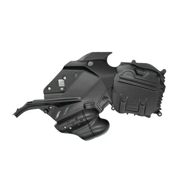 Ilmberger Carbon Fiber Satin Left Side Engine Cover For Ducati Diavel V4