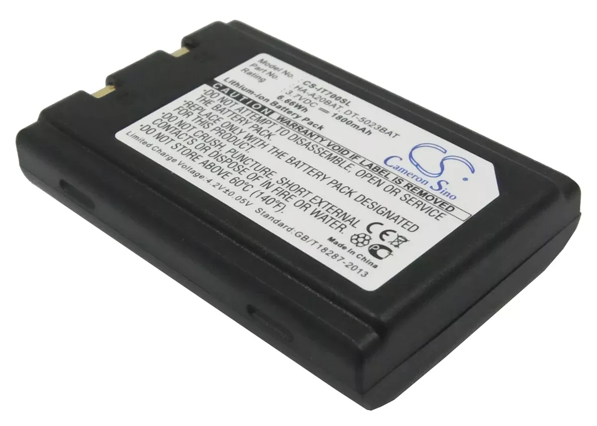 Janam XM5 XM70 XM70XP XP Series XP20W 1800mAh Barcode Replacement Battery