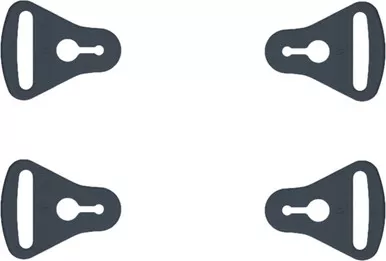 K1 Knee Brace Strap Loop Set - KP350-006-OS