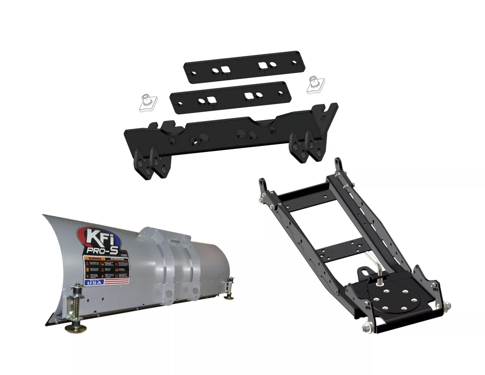 KFI Products Snow Plow Kit For Axis/Hisun UTVs