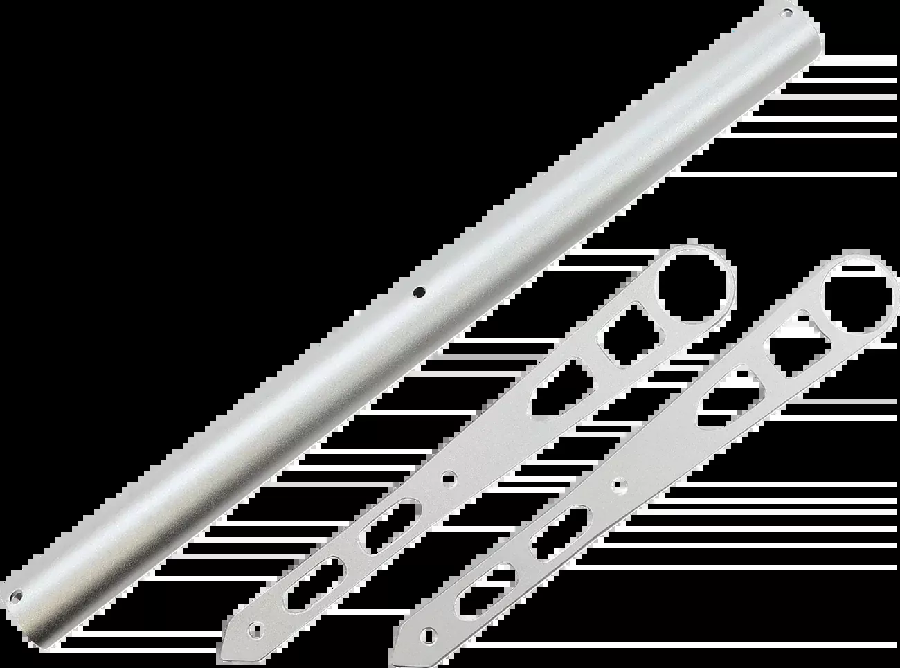 Kimpex Rear Bumper - Silver - Polaris-071236