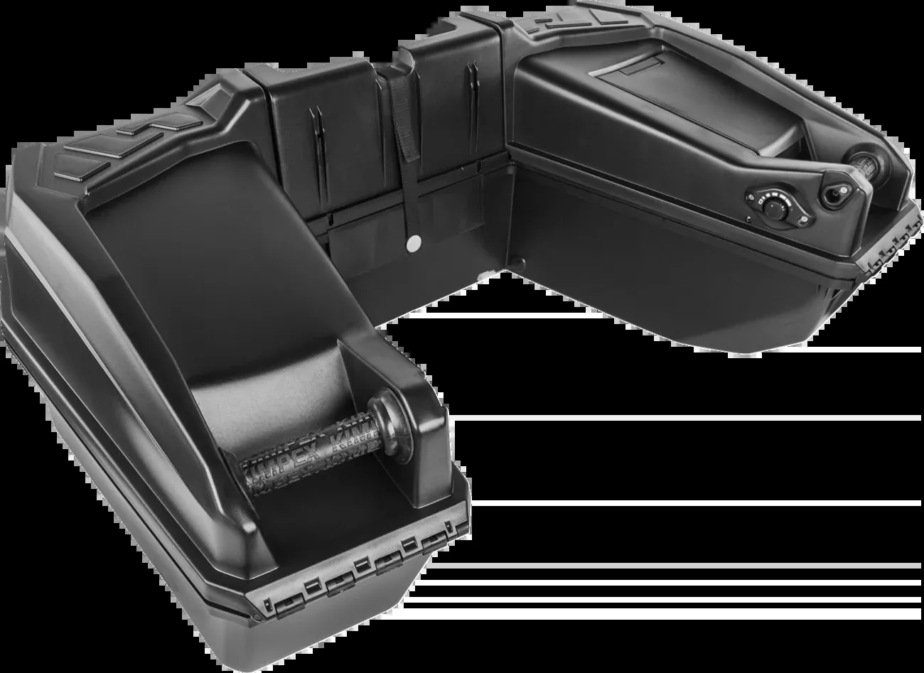 Kimpex Rear Nomad 2-up Trunk - Heated Grips-458055