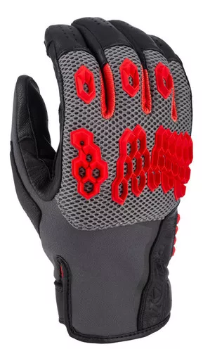 Klim Baja S4 Black Fiery Red Gloves