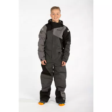 Klim Railslide Youth Asphalt Black One-Piece Suit