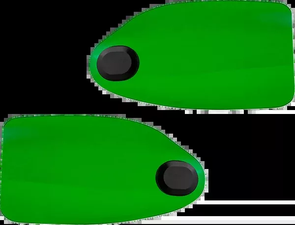 Klock Werks Flare Handguards - '23-'25 Harley-Davidson - Green