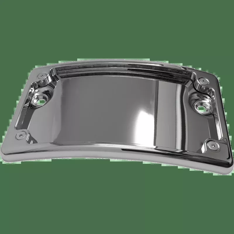 Kodlin Curved Universal License Plate Kit Chrome