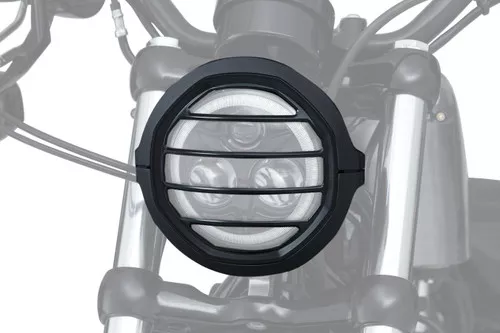Kuryakyn 5 3/4" Dillinger Black Headlight Trim Ring (6688)