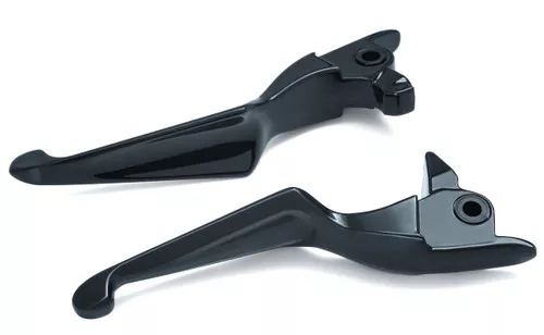 Kuryakyn Boss Blade Clutch and Brake Levers Black (1985)