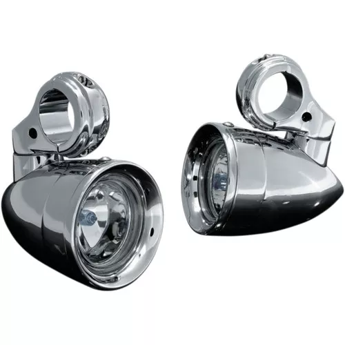 Kuryakyn Engine Guard Mounted Chrome Driving Lights (5019)