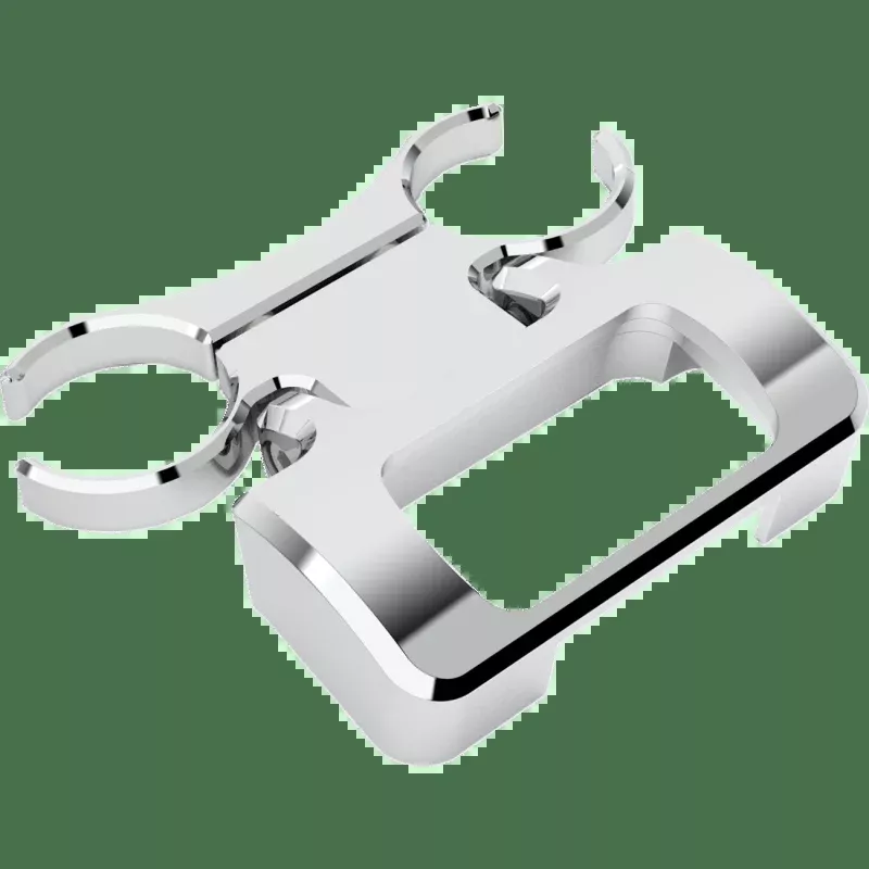 LA Choppers Gauge Mount T-Bar Softail 1" Chrome