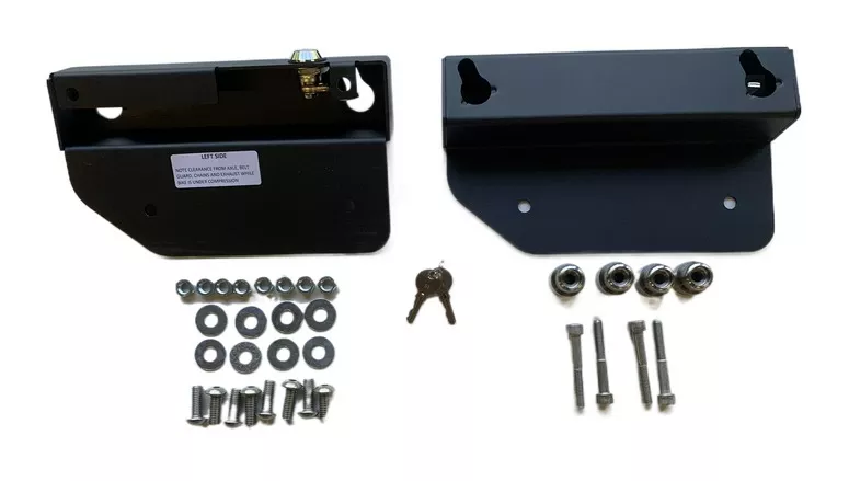 Leatherworks Quick Mounts Saddlebag Mounting System Suzuki C109 2008-2010