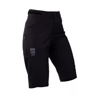 Leatt MTB Trail 2.0 Women Ghost Black Shorts