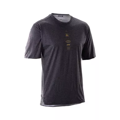 Leatt MTB Trail 4.0 Ghost Black Jersey