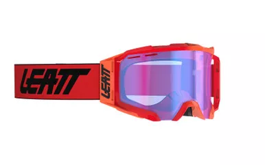 Leatt Velocity 5.0 MTB Iriz Red Blue 26 VLT Google