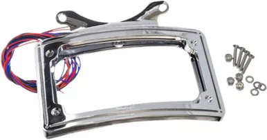 Letric Lighting LLC-IPPL-C1 Perfect Plate-Light fits Indian – Chrome