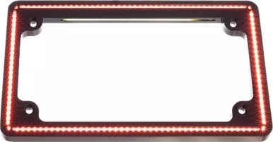 Letric Lighting LLC-PPL-G1 Perfect Plate-Light Flat LP Frame – Gloss Black