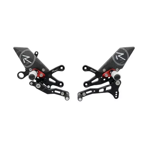 LighTech R Series Adjustable Rearsets For Aprilia RSV4 RR / RF Tuono