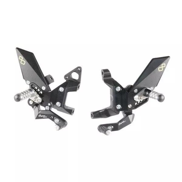 LighTech Track System Adjustable Rear Sets For 899 959 1199 1299
