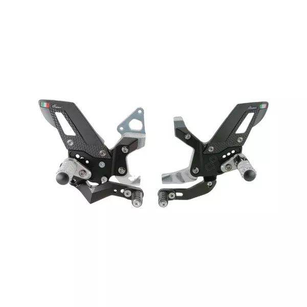 LighTech Track System Adjustable Rear Sets For Panigale V2